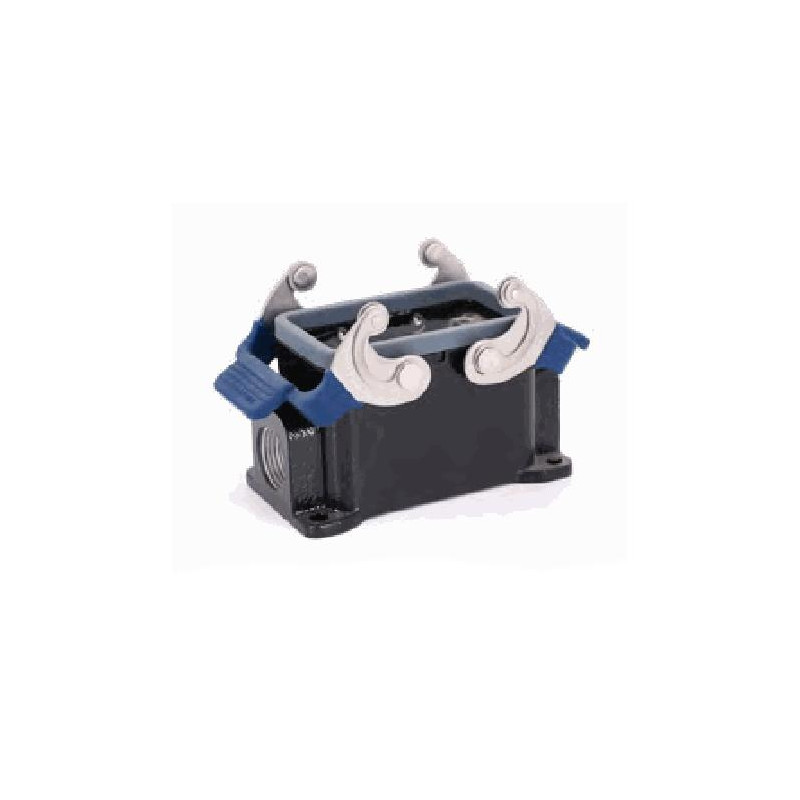 Capot 10B, Aluminium moulé sous pression, IP65, PG16